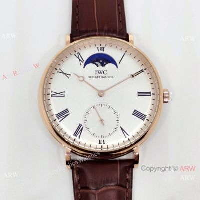 Replica IWC Vintage Portofino IW544803 Automatic Watch Rose Gold 43mm